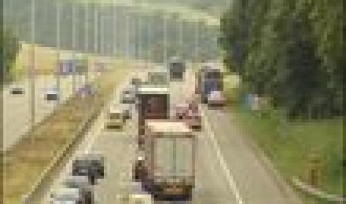 Collision en chaine sur l'E42